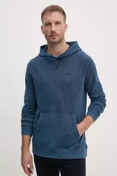SILVERTON HOODIE хлопковая толстовка Pepe Jeans, темно-синий