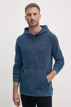 SILVERTON HOODIE хлопковая толстовка Pepe Jeans, темно-синий