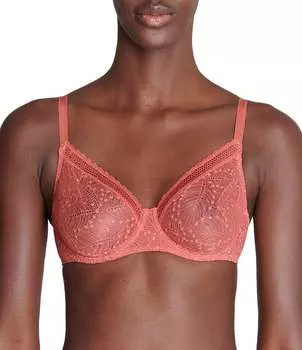 Simone Perele Comete Формованный бюстгальтер с регулируемой чашкой и полной чашкой, розовый