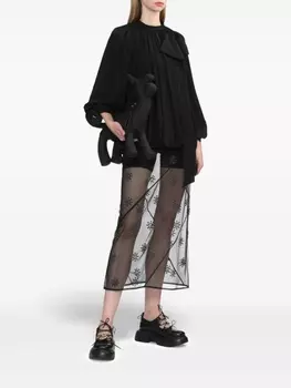 Simone Rocha клатч Creature, черный