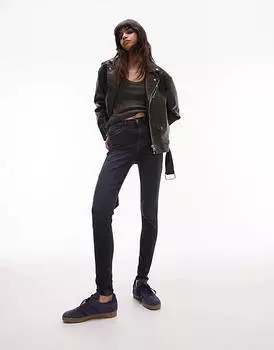 Сине-черные джинсы Topshop Jamie