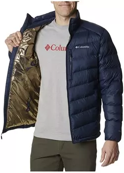 Синее мужское термопальто Columbia