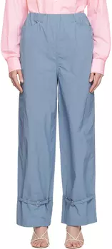 Синие брюки бини Saks Potts
