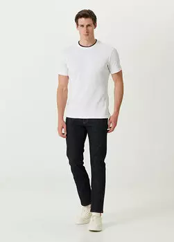 Синие джинсовые брюки Canali