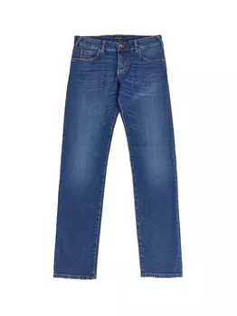 Синие джинсовые детские брюки Emporio Armani
