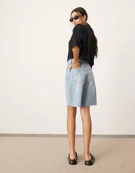 Синие джинсовые шорты ASOS EDITION