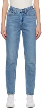 Синие джинсы Mom 80-х Levi's