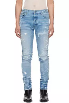 Синие джинсы Painter Denim MX1 AMIRI