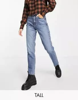 Синие джинсы прямого кроя Topshop Tall
