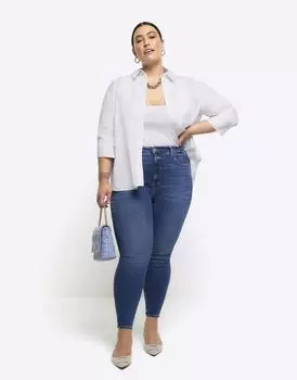 Синие джинсы River Island Sculpt