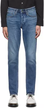 Синие джинсы скинни 3 rag & bone