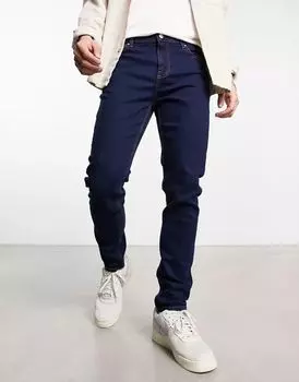 Синие джинсы скинни ASOS