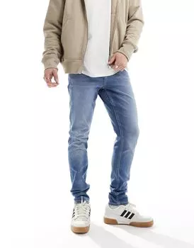 Синие джинсы скинни ASOS DESIGN