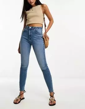 Синие джинсы скинни ASOS Ultimate