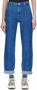 Синие джинсы скинни Carhartt Work In Progress