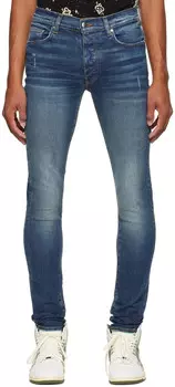 Синие джинсы стек AMIRI