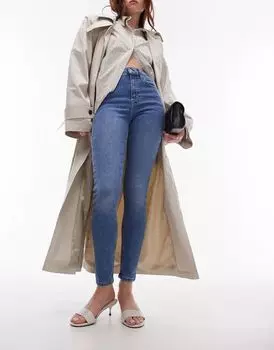 Синие джинсы Topshop Jamie