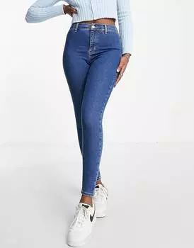 Синие джинсы Topshop Joni