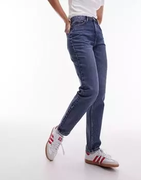 Синие джинсы Topshop Mom