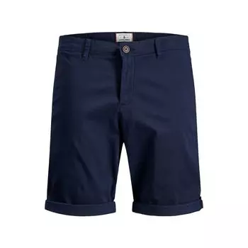 Синие хлопковые шорты Jack & Jones