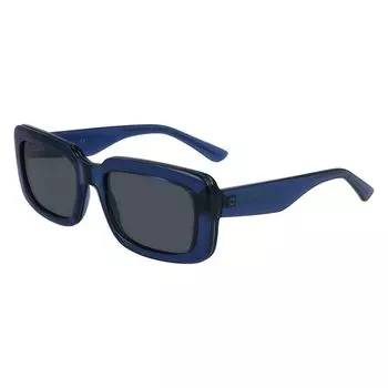 Синие инжектированные солнцезащитные очки Karl Lagerfeld
