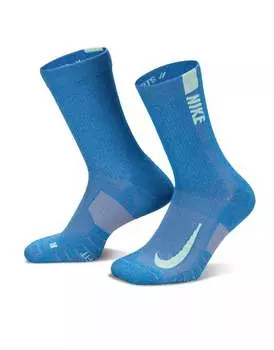 Синие носки с логотипом Nike Tall