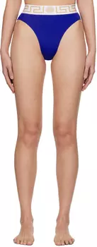 Синие плавки бикини Vita Versace Underwear