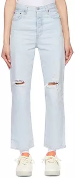 Синие прямые джинсы Levi's