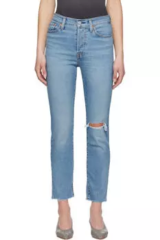 Синие прямые джинсы Wedgie Levi's