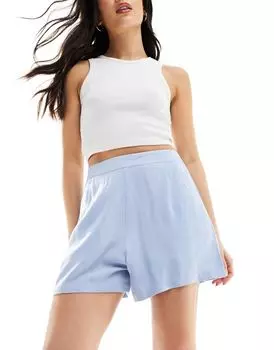 Синие шорты ASOS DESIGN