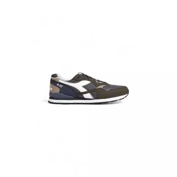 Синие тканевые кроссовки Diadora