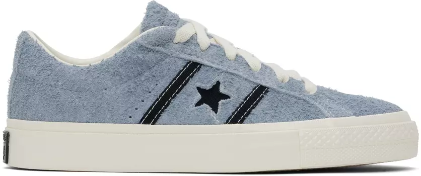 Синие замшевые кроссовки CONS One Star Academy Pro Converse, Out of the blue/Egret/Black