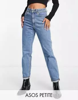 Синие зауженные джинсы ASOS DESIGN Petite