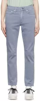 Синие зауженные джинсы rag &amp; bone