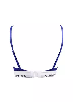 Синий бюстгальтер без бретелей Calvin Klein