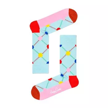 Синий хлопковый носок Happy Socks