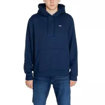 Синий хлопковый свитер Rigenerato Tommy Jeans
