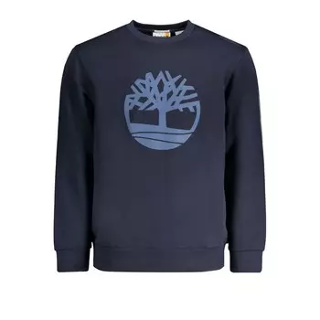 Синий хлопковый свитер Timberland