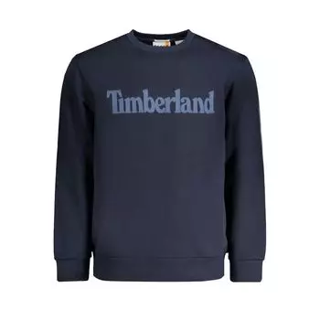 Синий хлопковый свитер Timberland