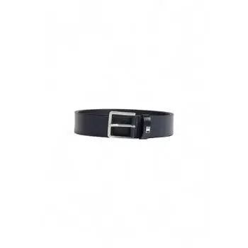 Синий кожаный ремень Hugo Boss