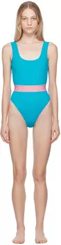 Синий купальник Greca Versace Underwear