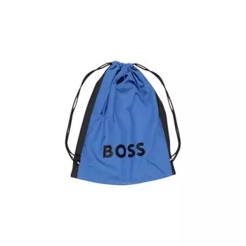 Синий полиэстеровый купальник Hugo Boss