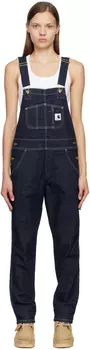 Синий полукомбинезон Carhartt Work In Progress