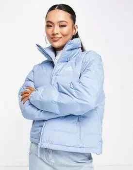 Синий пуховик adidas Outdoor Helionic