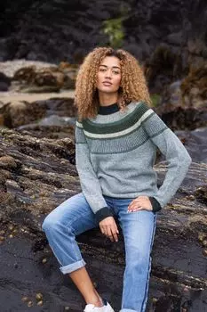 Синий свитер Statement Donegal Celtic & Co. , синий