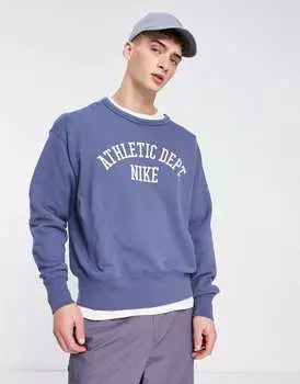 Синий свитшот Nike Trend