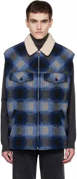 Синий жилет Киранео Isabel Marant