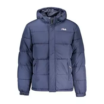 Синяя куртка из полиэстера Fila