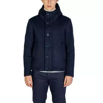Синяя куртка из полиэстера Hydra Clothing
