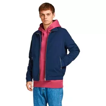 Синяя куртка из полиэстера Jack & Jones